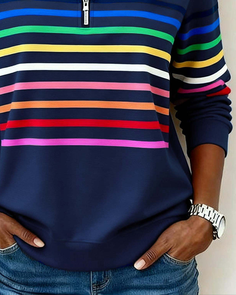 Skye™ | Casual Zip-Neck Sweater