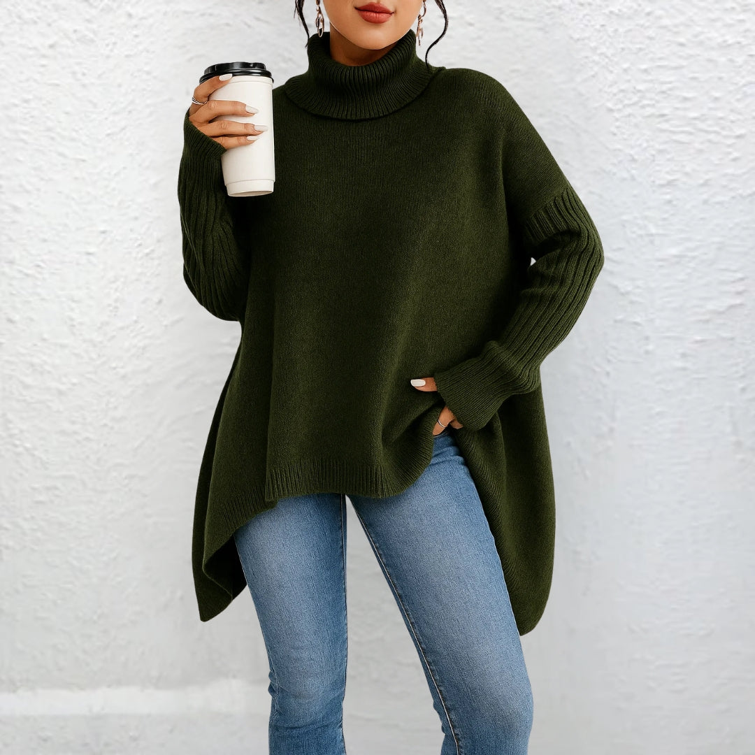 Estelle™ | Casual Roll-Neck Sweater