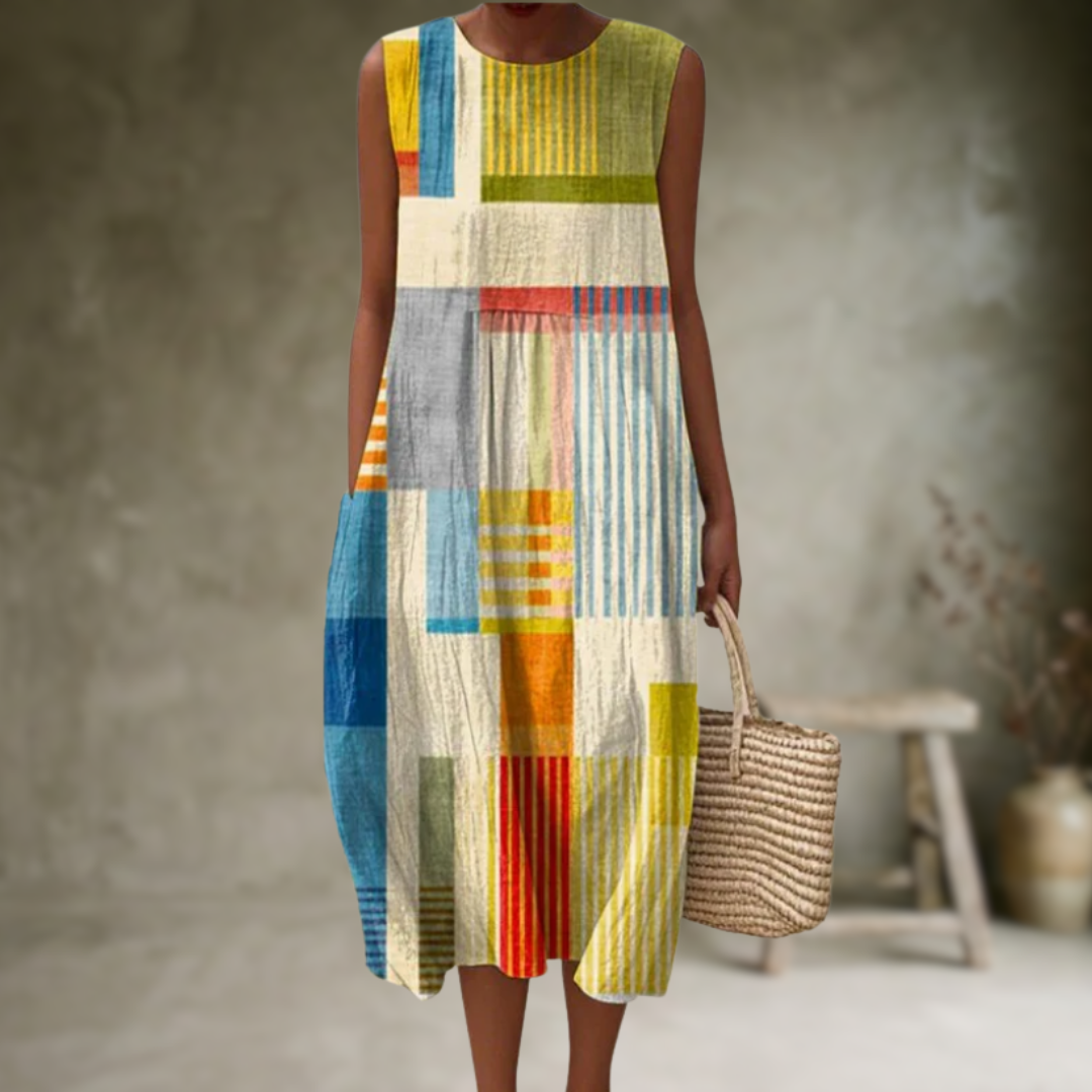 Rhearyn™ | Vestido midi vaporoso