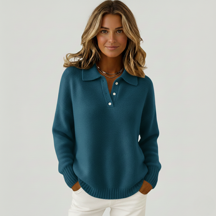 Ande™ | Collared Knit Sweater