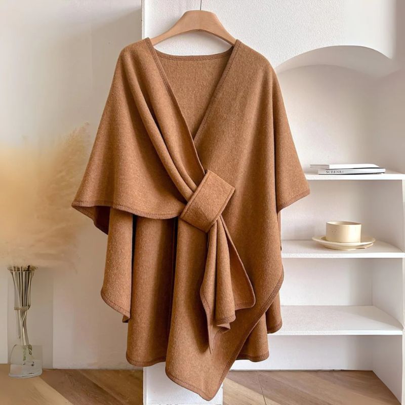 Brianna™ | Luxury Fleece Drape Shawl