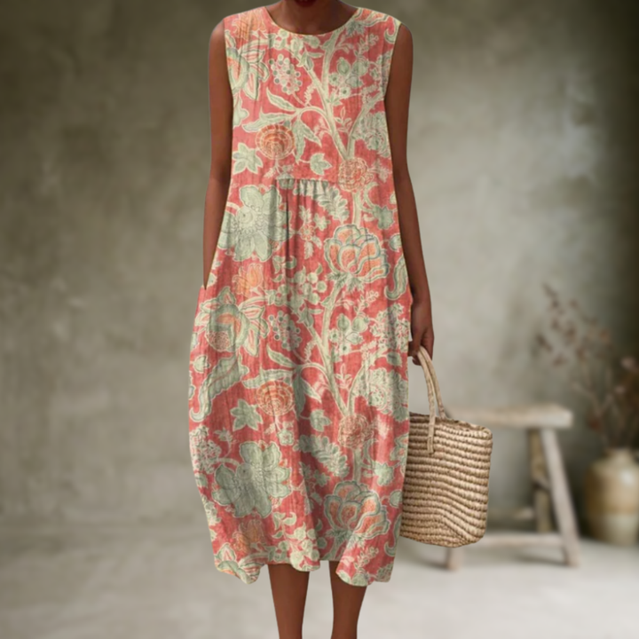 Rhearyn™ | Vestido midi vaporoso