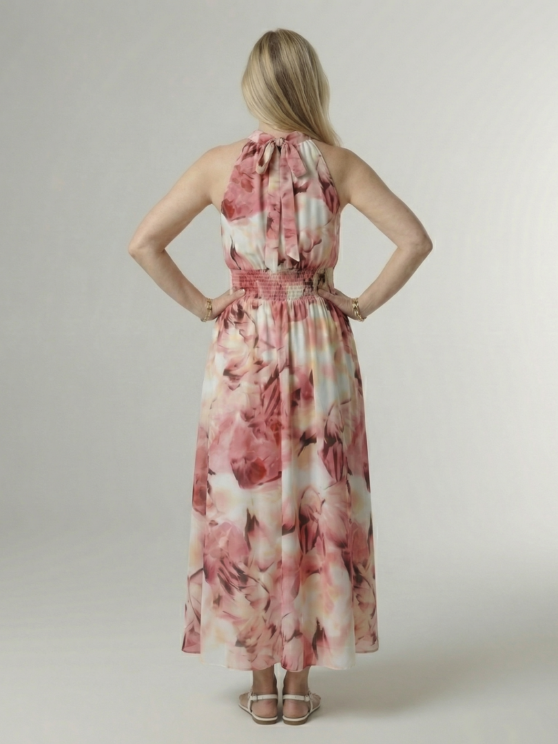 Jayleen™ | Vestido midi ligero con escote halter