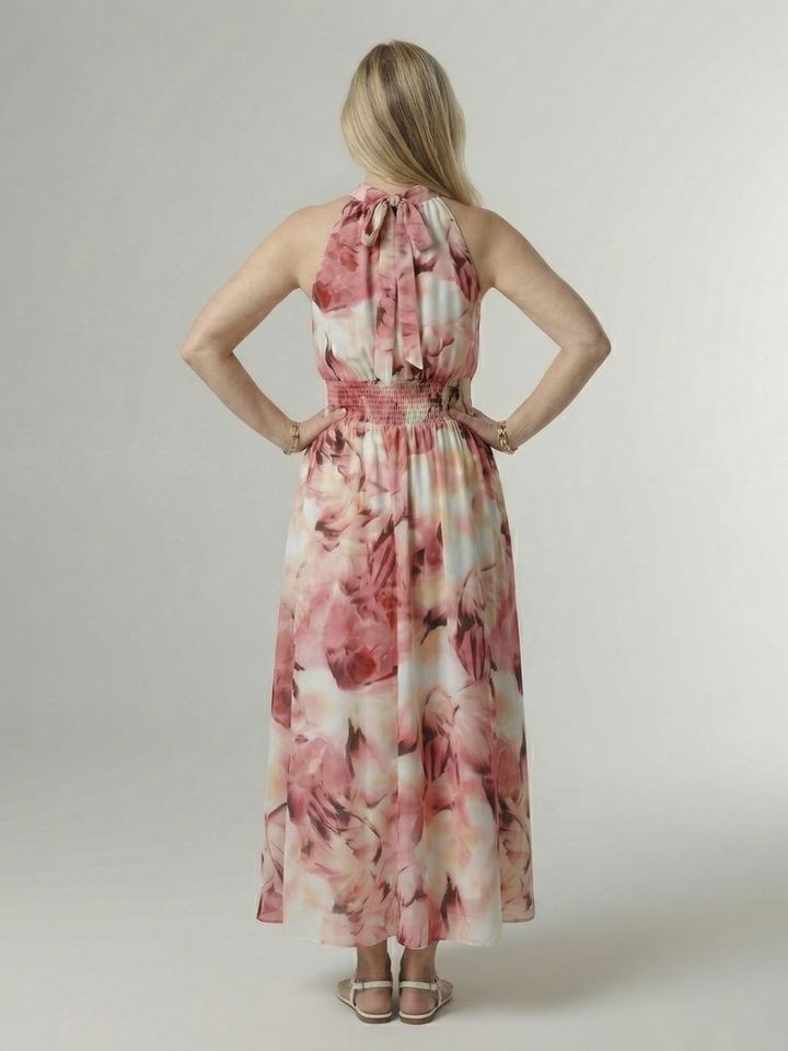 Jayleen™ | Vestido midi ligero con escote halter