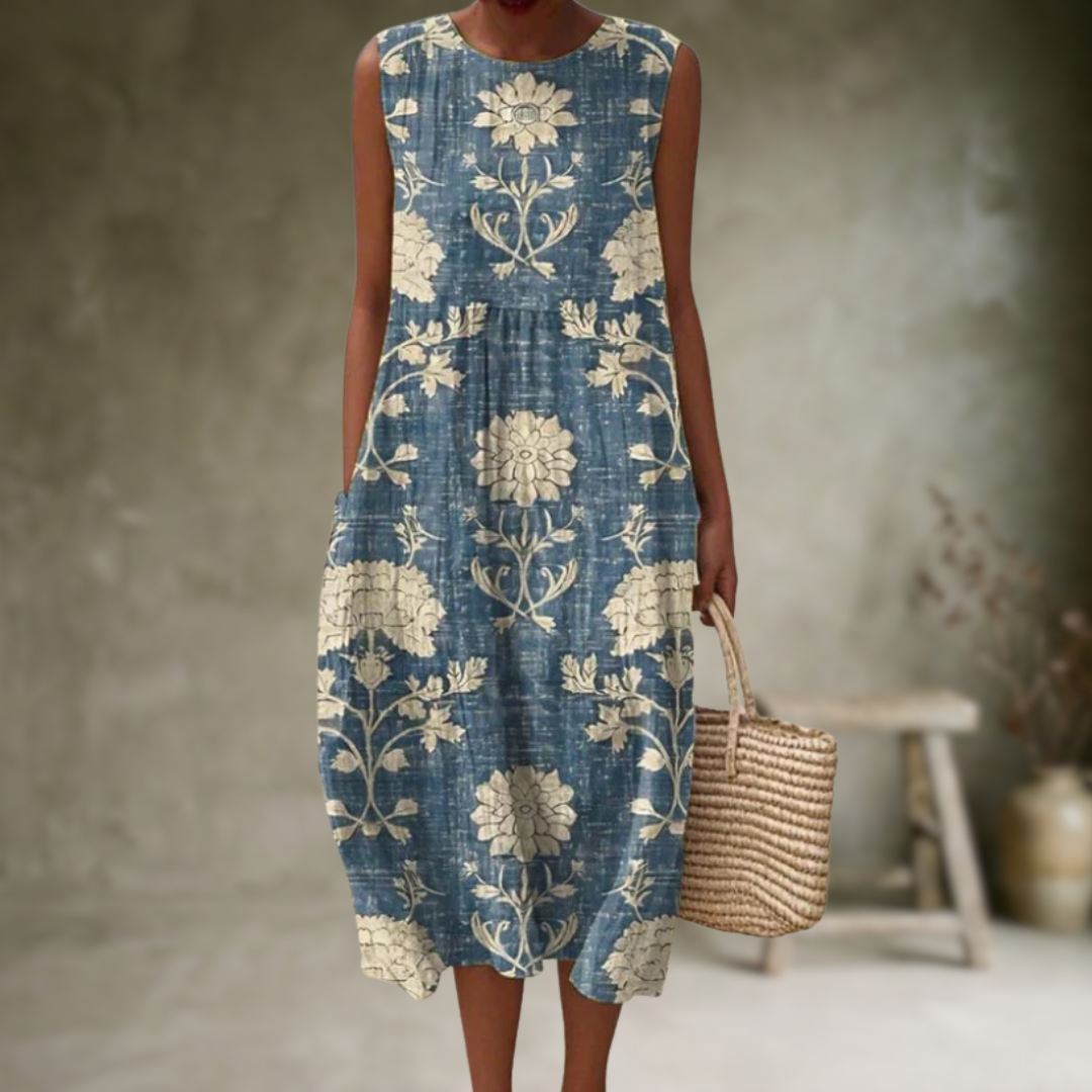 Rhearyn™ | Vestido midi vaporoso