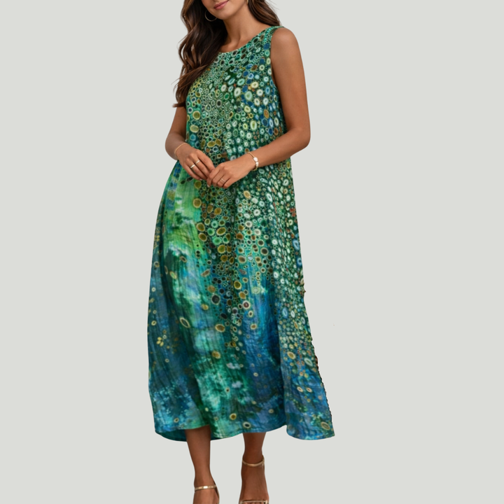 Rhearyn™ | Vestido midi vaporoso