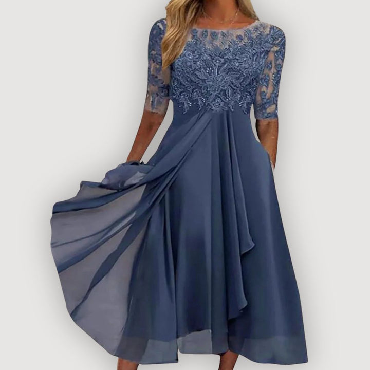 Beatrice™ | Vestido de gasa y encaje