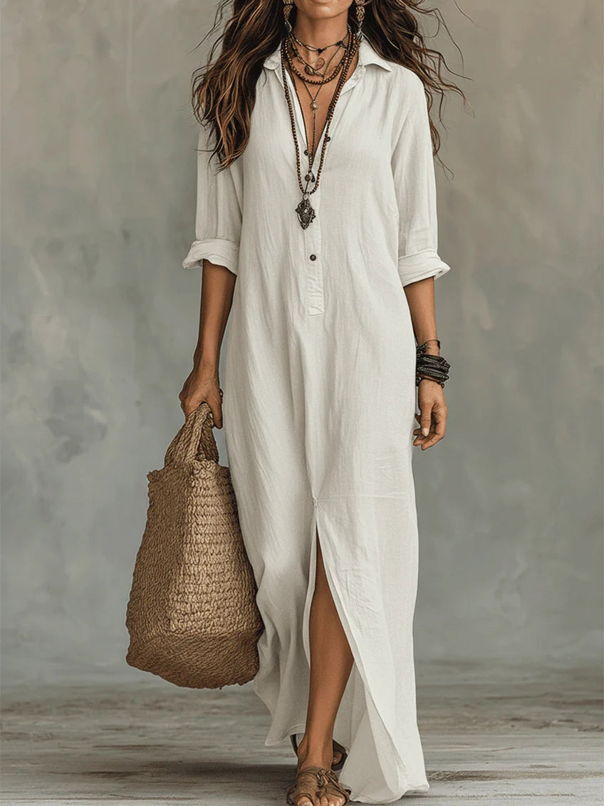 Callie™ | Vestido camisero informal