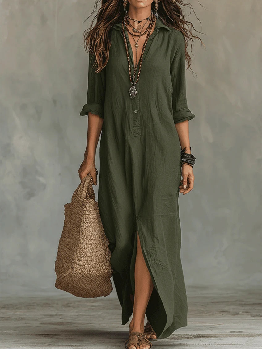 Callie™ | Vestido camisero informal