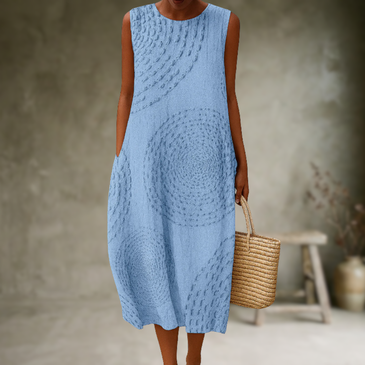 Rhearyn™ | Vestido midi vaporoso
