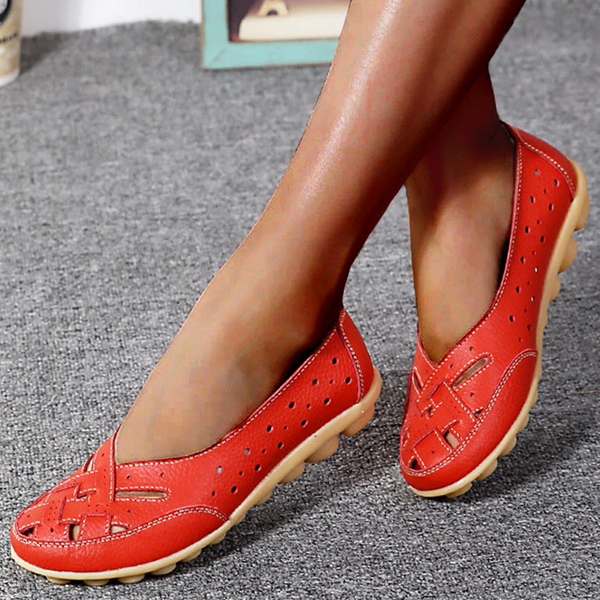 Fiona™ | Breathable Leather Loafers