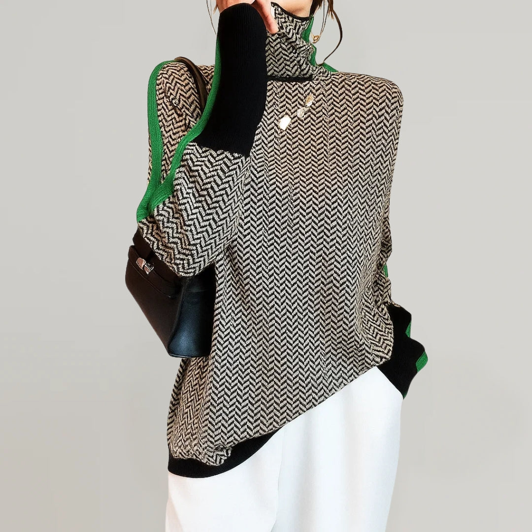 Aubrey Lane™ | Cozy High-Neck Pullover
