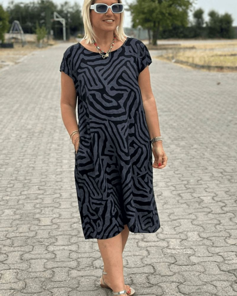 Wrena™ | Round Neck Dress