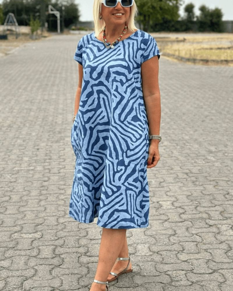 Wrena™ | Round Neck Dress