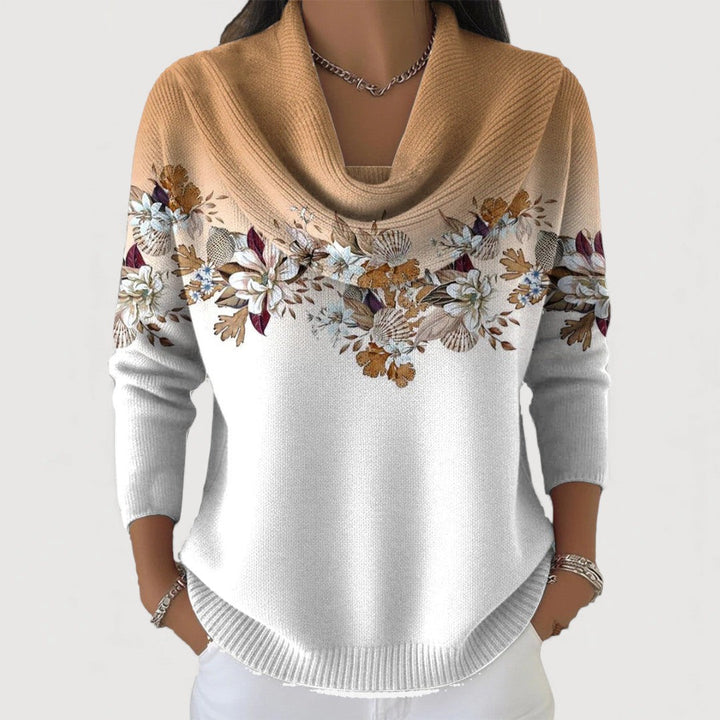 Eden™ | Floral Cowl Jumper