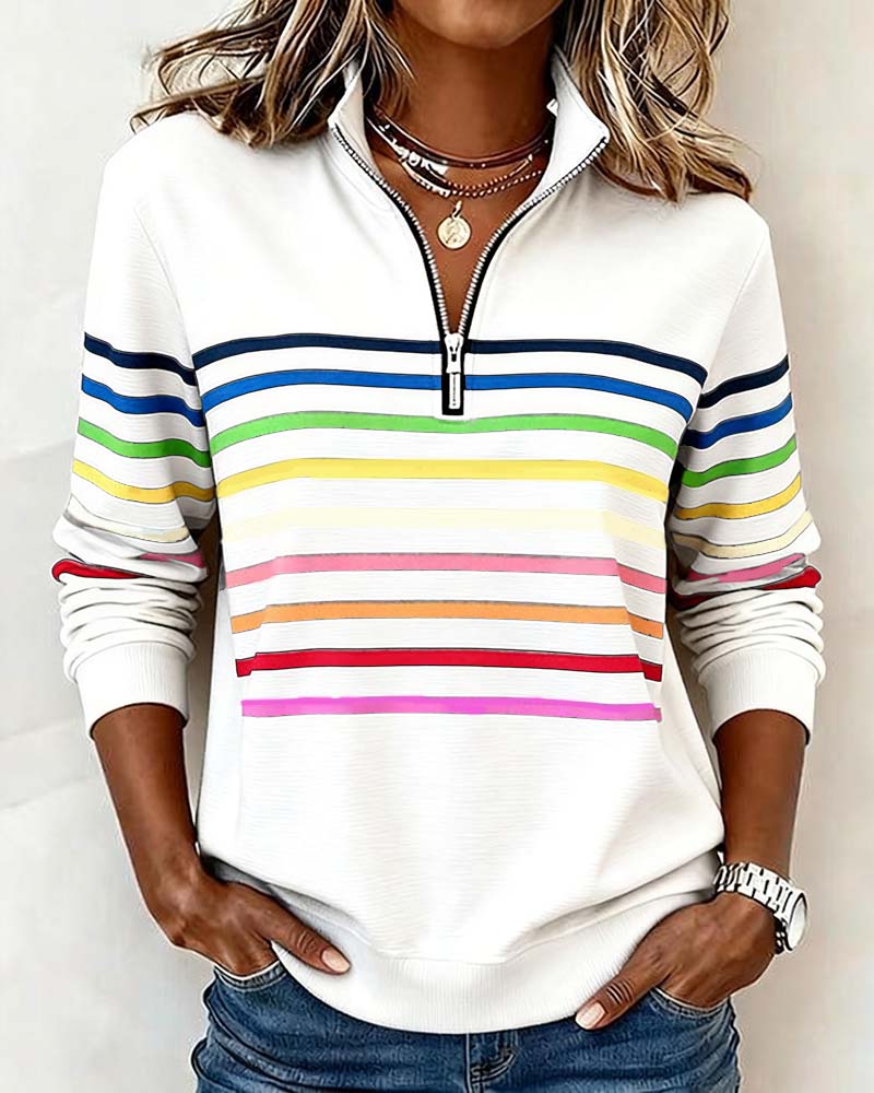 Skye™ | Casual Zip-Neck Sweater