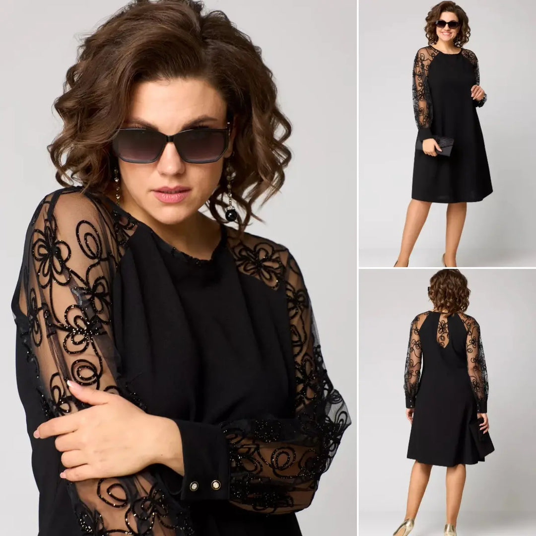 Althea™ | Elegant Midi Dress