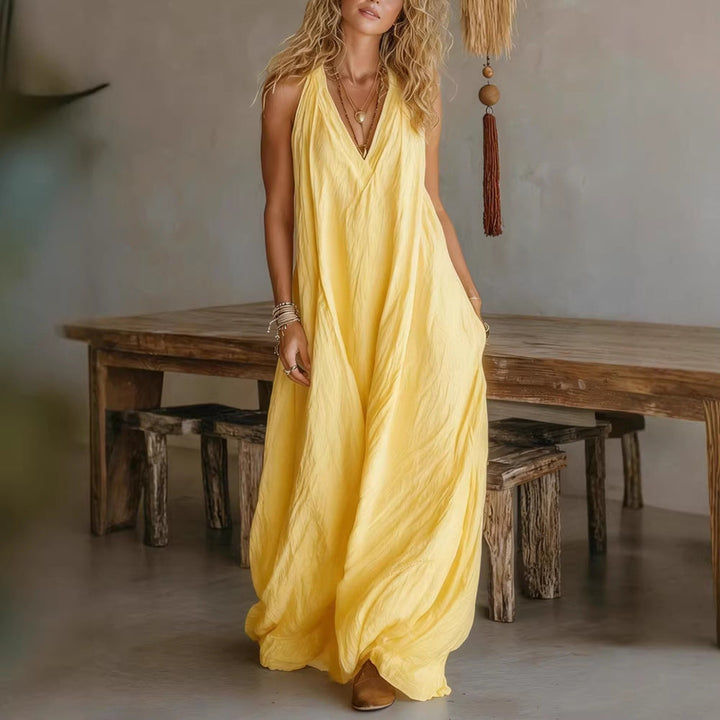 Mirelle™ | Vestido largo bañado por el sol