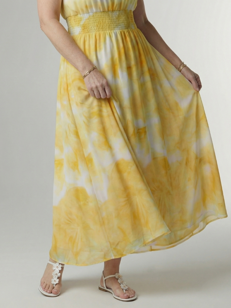Jayleen™ | Vestido midi ligero con escote halter