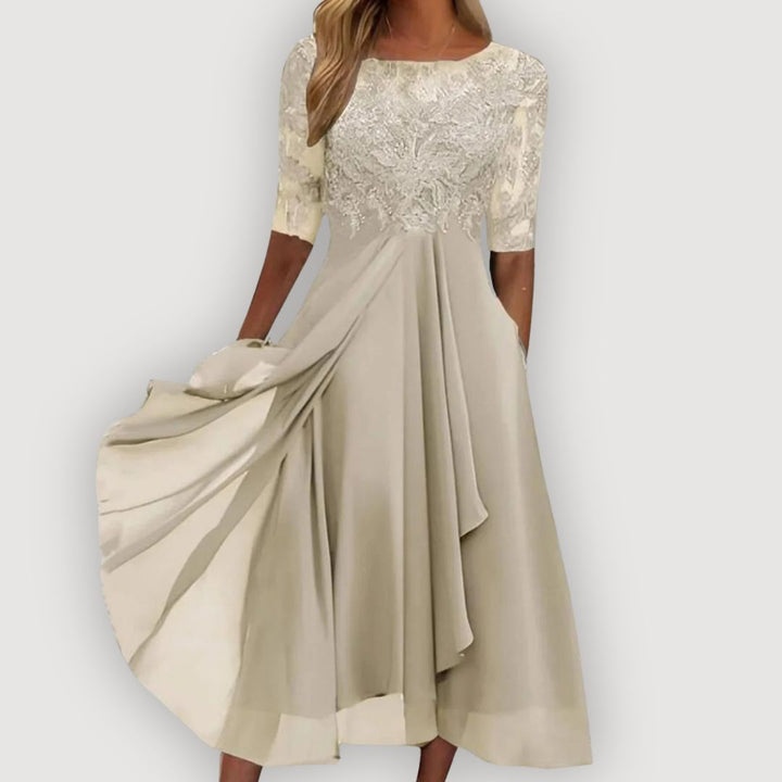 Beatrice™ | Vestido de gasa y encaje
