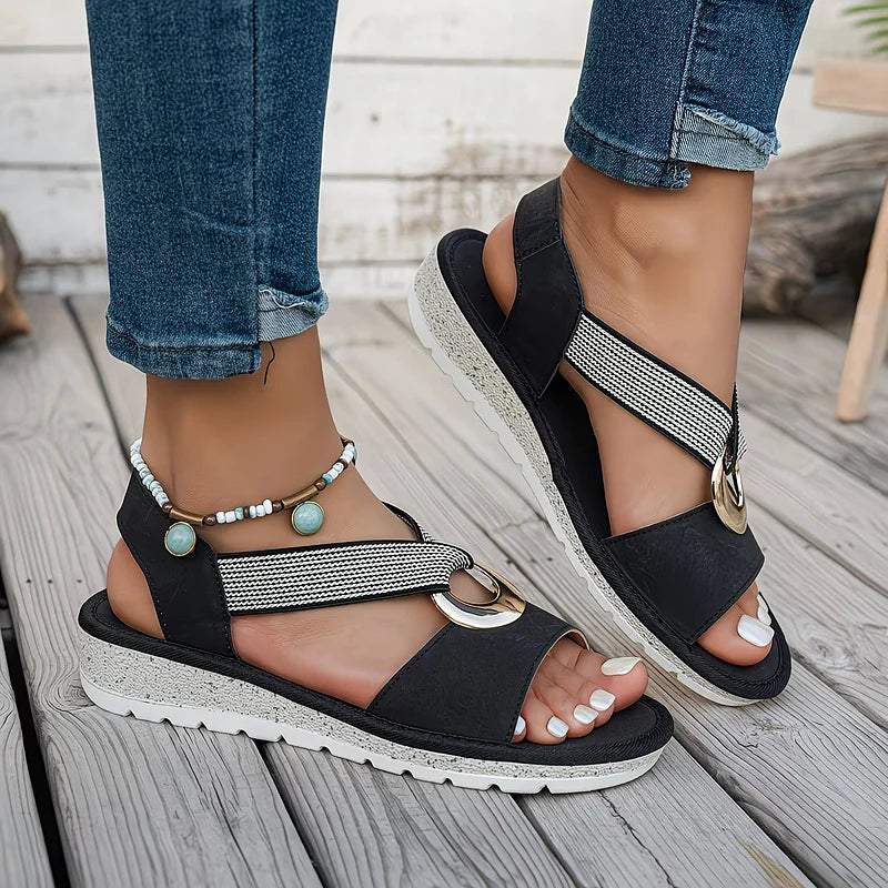 Raven™ | Sandalias planas y cómodas