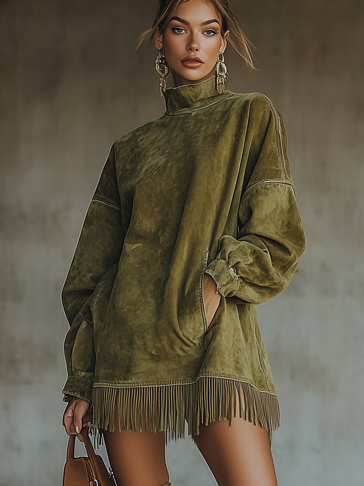 Alana™ | Turtleneck Dress