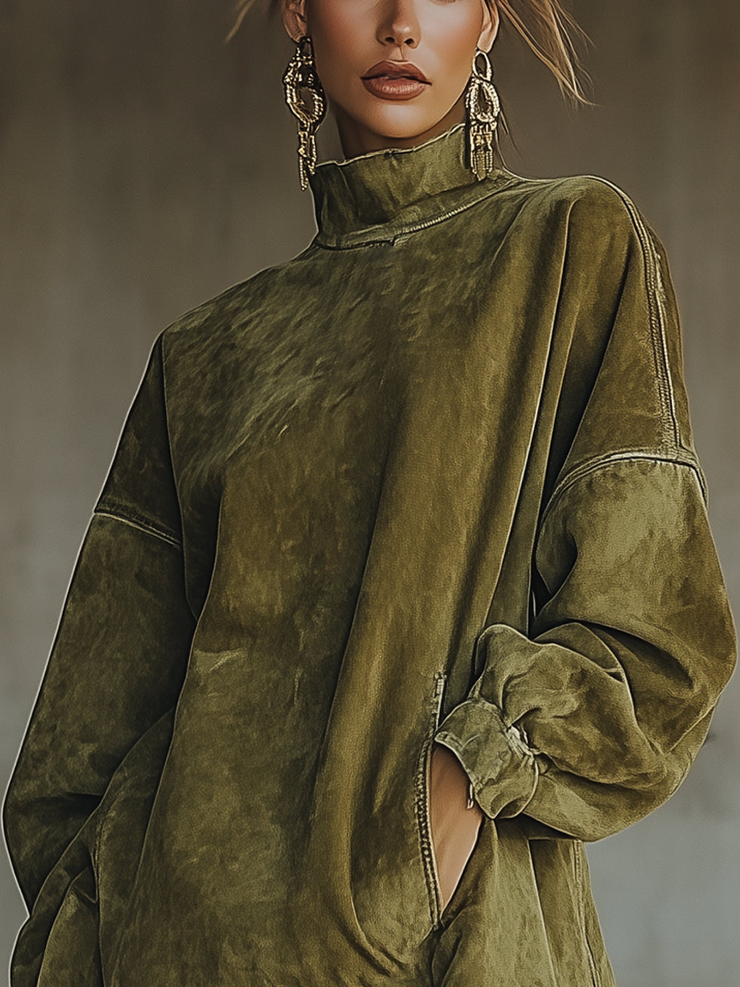 Alana™ | Turtleneck Dress