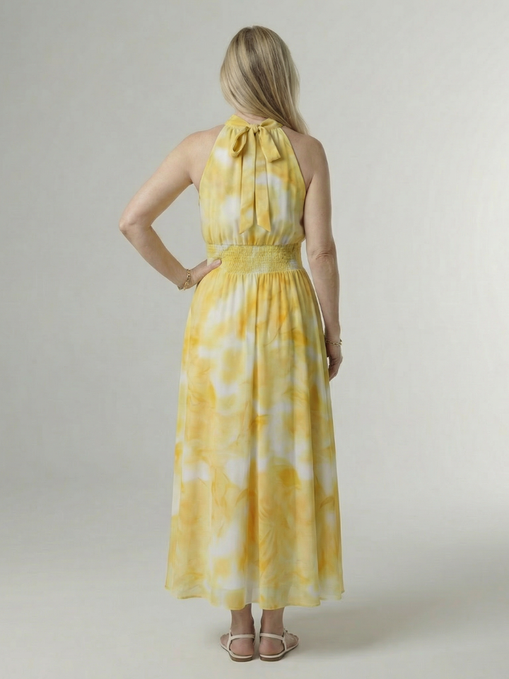 Jayleen™ | Vestido midi ligero con escote halter