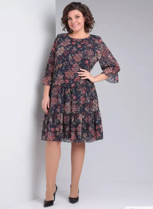 Luxara™ | Elegante vestido floral