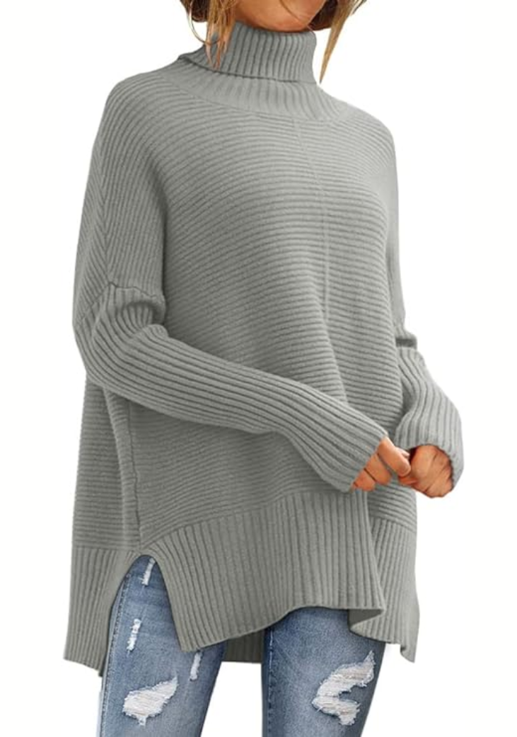Serene™ | Relaxed Turtleneck Knit Sweater