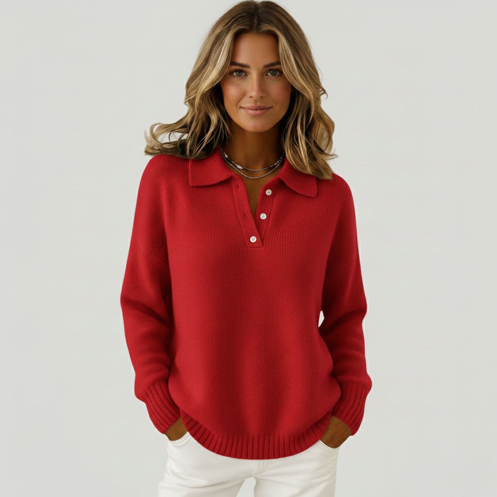 Ande™ | Collared Knit Sweater