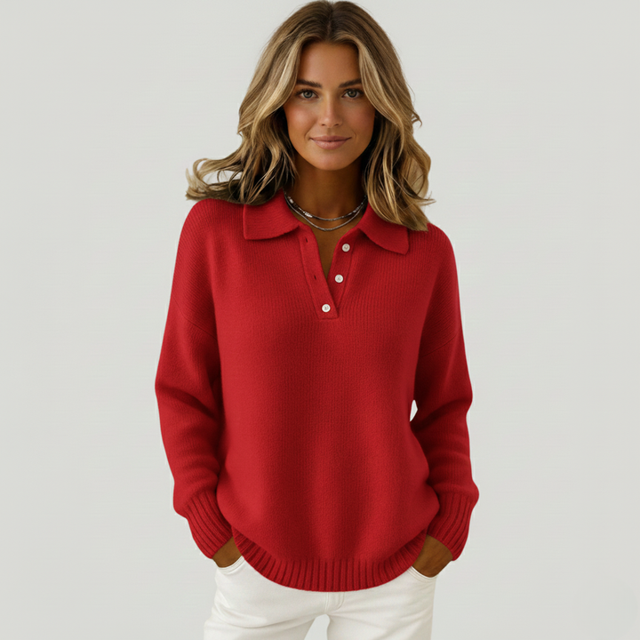 Ande™ | Collared Knit Sweater