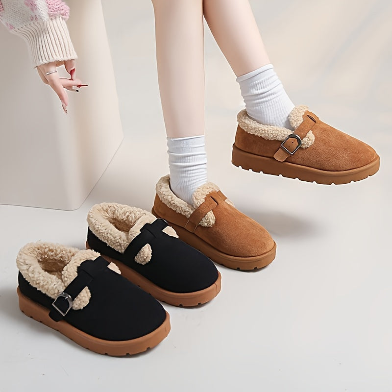 Maya Quinn™ | Cozy Winter Ankle Boots