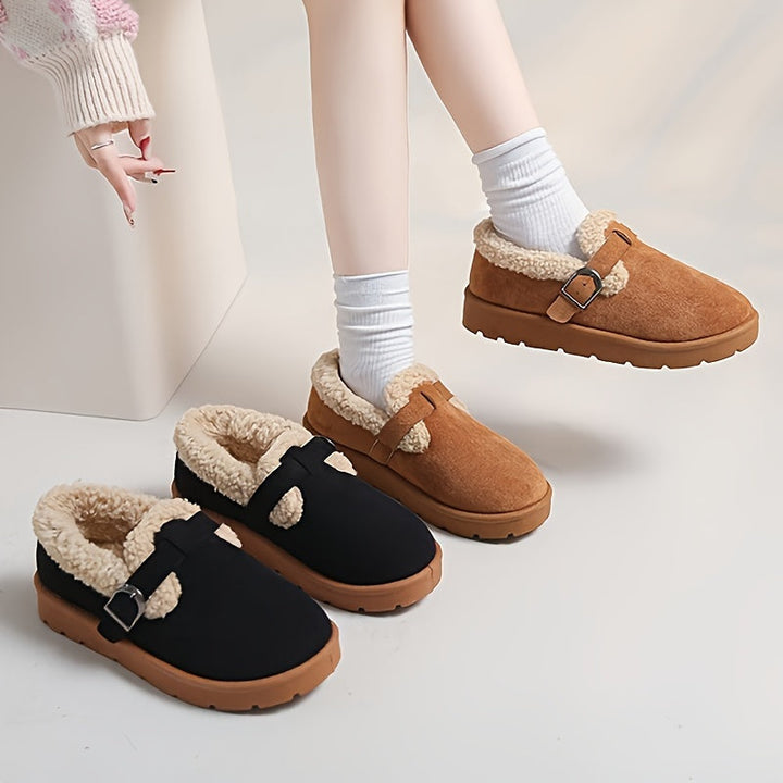 Maya Quinn™ | Cozy Winter Ankle Boots