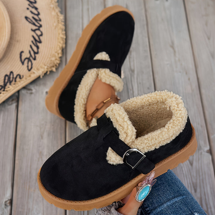 Maya Quinn™ | Cozy Winter Ankle Boots