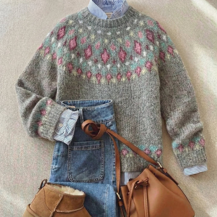 Nicki™ | Heritage Nordic Knit Sweater