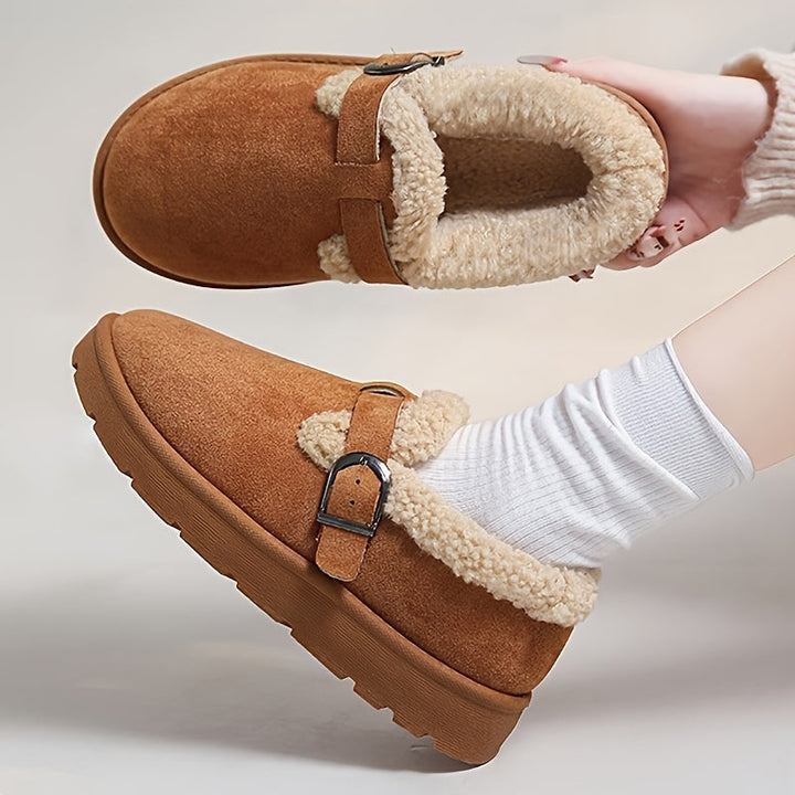 Maya Quinn™ | Cozy Winter Ankle Boots