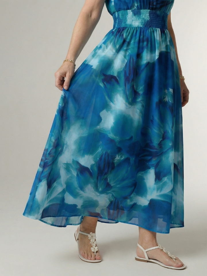 Jayleen™ | Vestido midi ligero con escote halter