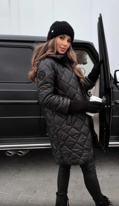 Connie™ | Quilted Down Jacket with Hood