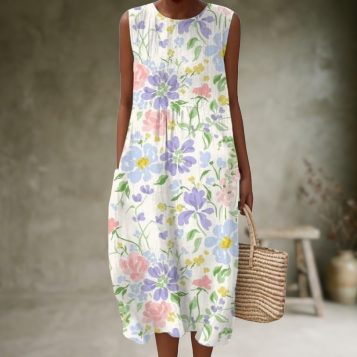 Rhearyn™ | Vestido midi vaporoso