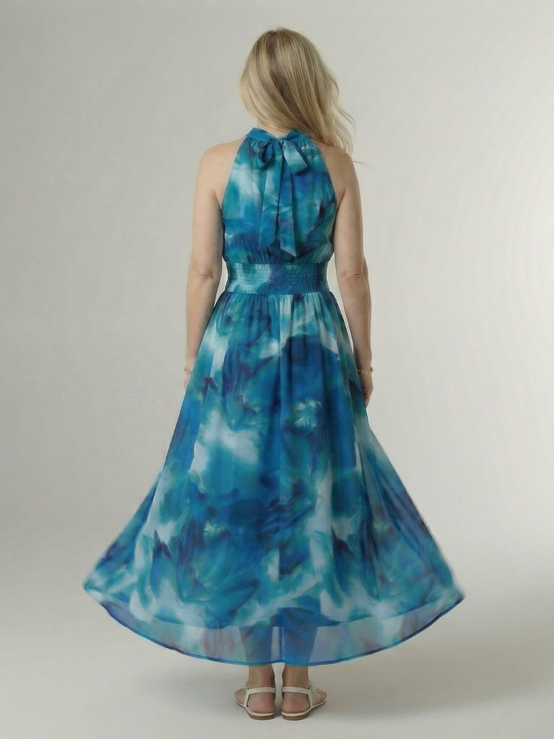 Jayleen™ | Vestido midi ligero con escote halter