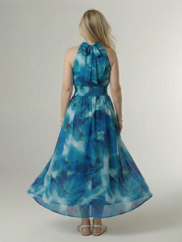 Jayleen™ | Vestido midi ligero con escote halter