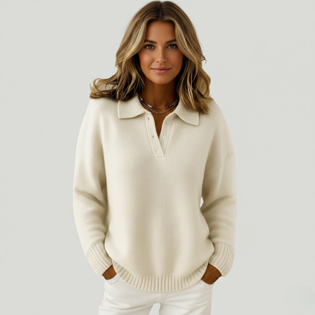 Ande™ | Collared Knit Sweater