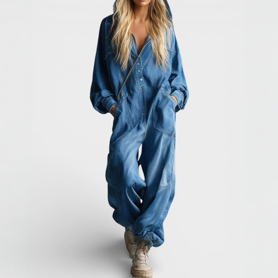 Anara™ | Hooded Comfort Jumpsuit