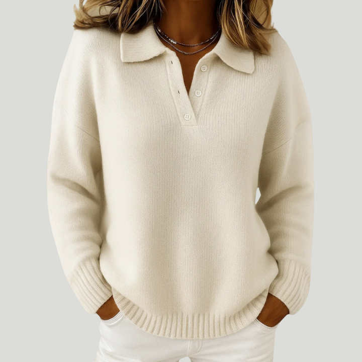 Ande™ | Collared Knit Sweater