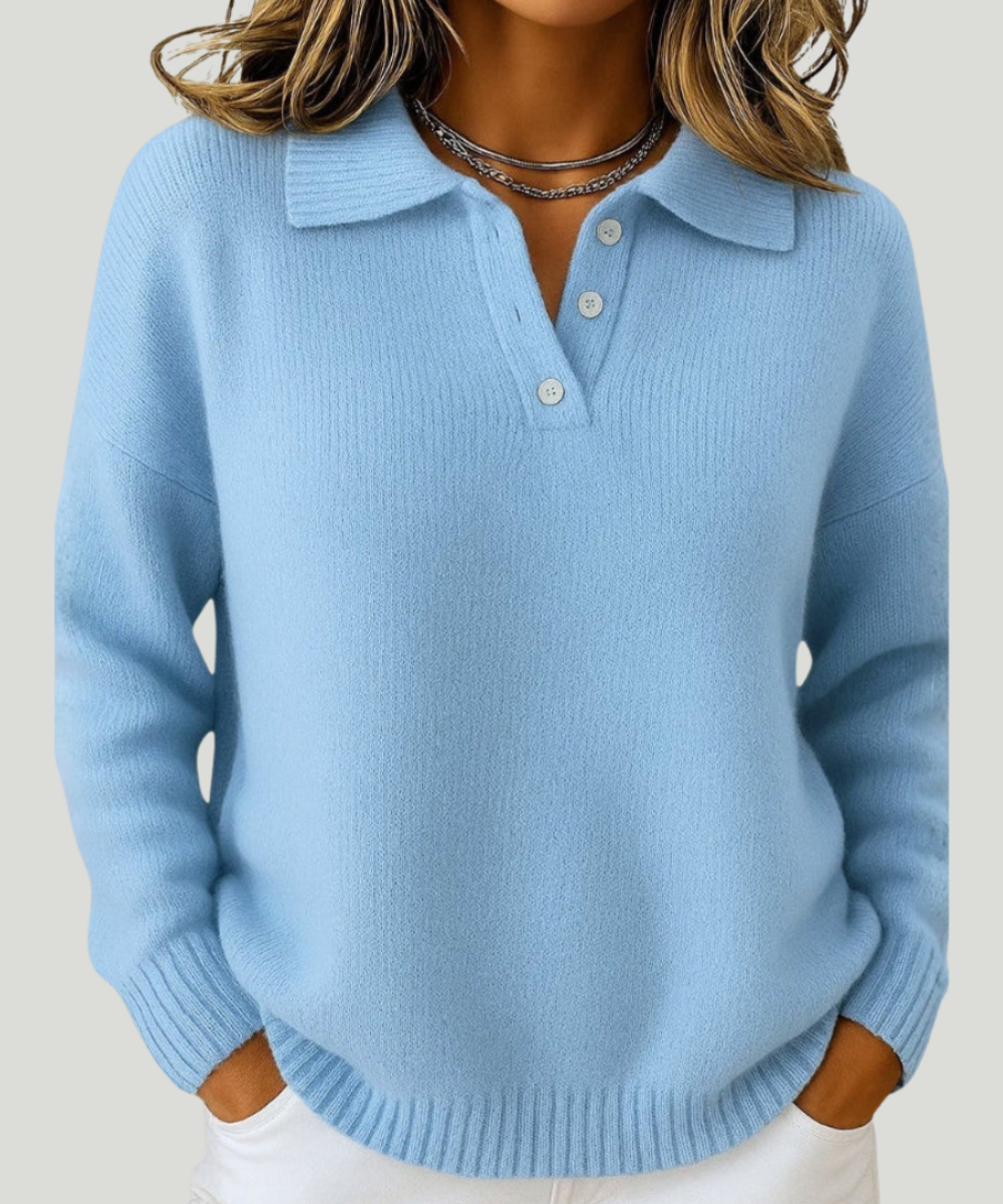 Ande™ | Collared Knit Sweater