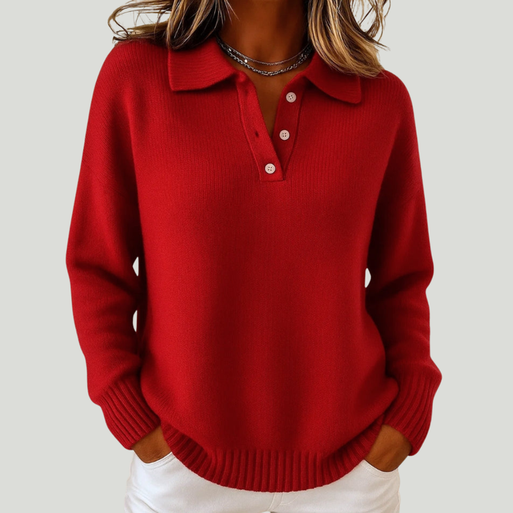 Ande™ | Collared Knit Sweater