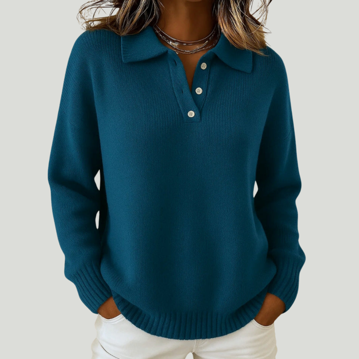Ande™ | Collared Knit Sweater