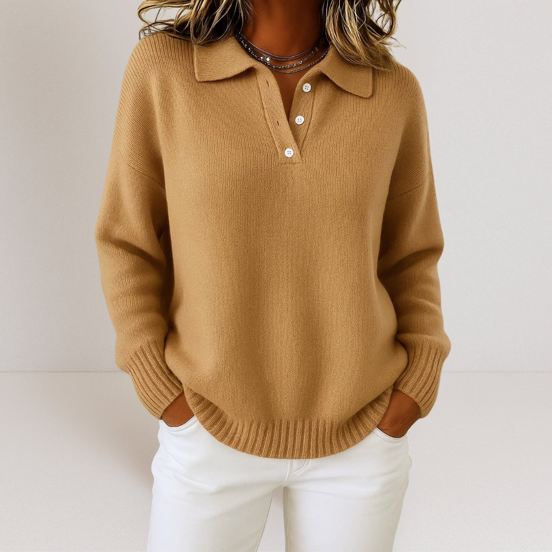 Ande™ | Collared Knit Sweater