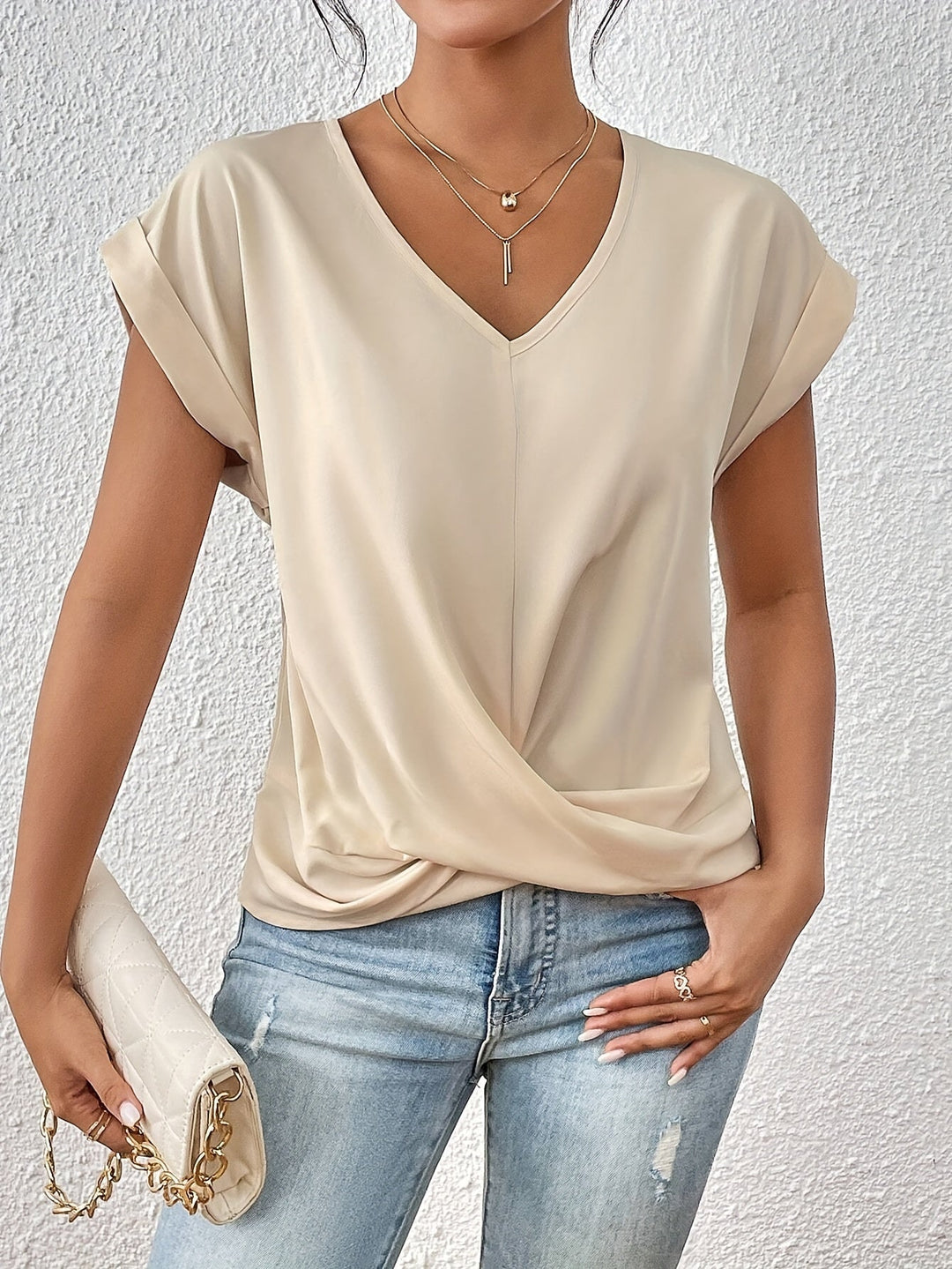 Anthonet™ | Soft V-Neck T-Shirt